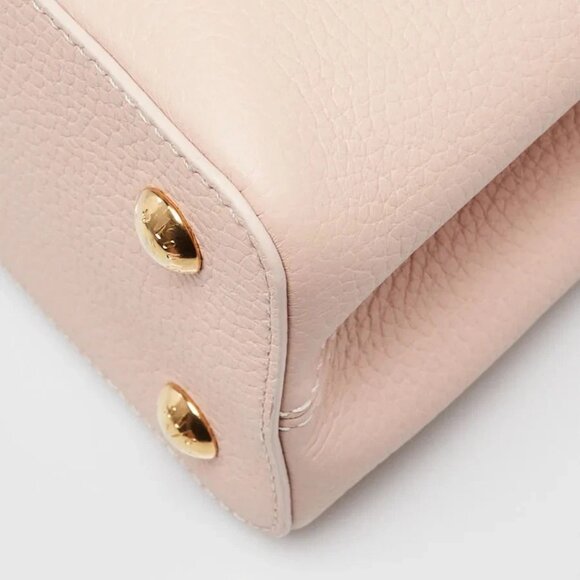 Louis Vuitton Blush Taurillon Leather Capucines Blooms MM Bag - Picture 10 of 12